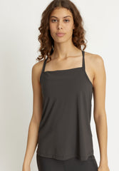 Billede af Top Crossed Back Ann - almost black