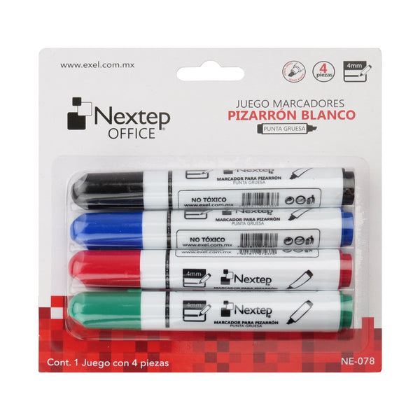 Kit de marcadores Expo para pizarrón + borrador. – Dupapier