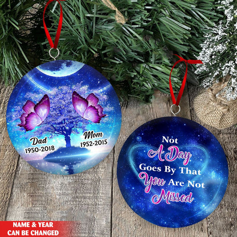 Personalized Christmas 3D metal ornaments