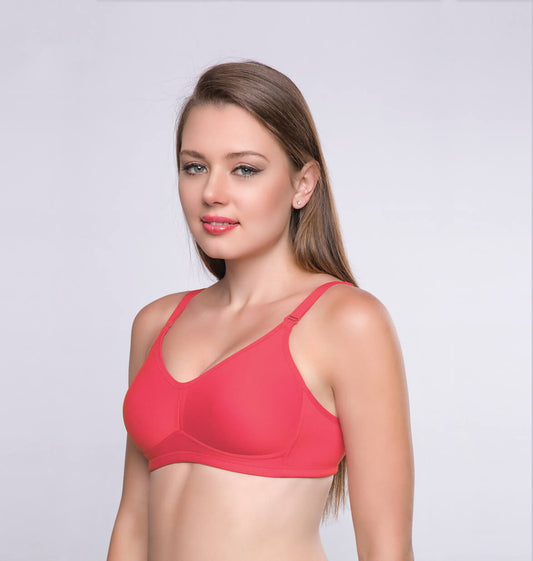 Trylo RIZA COTTONFIT-BLACK-34-F-CUP Women Full Coverage Non Padded Bra -  Buy Trylo RIZA COTTONFIT-BLACK-34-F-CUP Women Full Coverage Non Padded Bra  Online at Best Prices in India