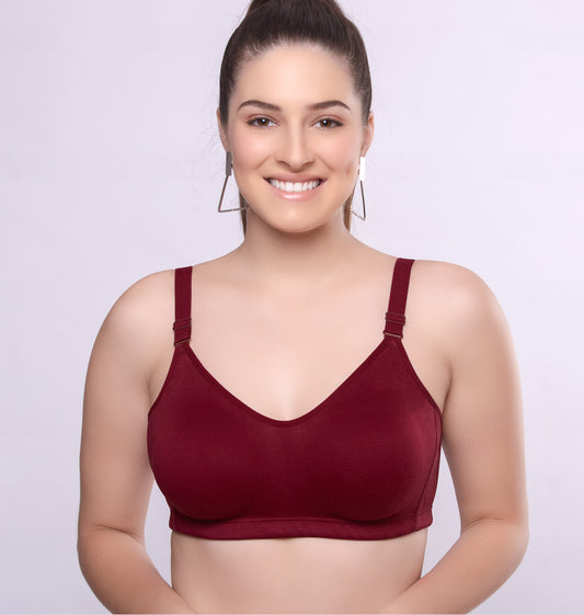 Make every outfit shine with the Riza T-Fit Bra, your trusted