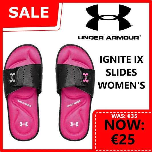Under Armour Ignite Pro Slides Women's (Black Rebel Pink 002