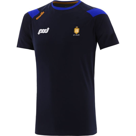 O'Neills Clare GAA Rockway 060 T-Shirt Men's (Marine Royal Amber