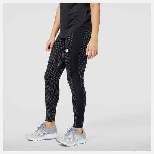 New Balance Women's Accelerate Tight, Black Multi/Black, Large : :  Clothing, Shoes & Accessories