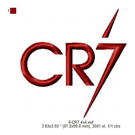 LOGO MONOGRAM CR7 FOR THE... - Pekxans Design & Print Agency | Facebook