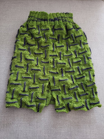 NoBreaks Cowl in Moss and Navy