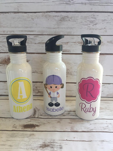 Personalized Water Bottle, Kids Water Bottle, Unicorn, Christmas Gift, –  Chevron Cottage