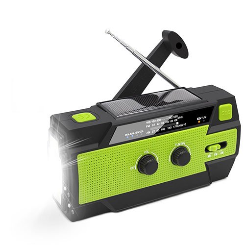 solar charging radio