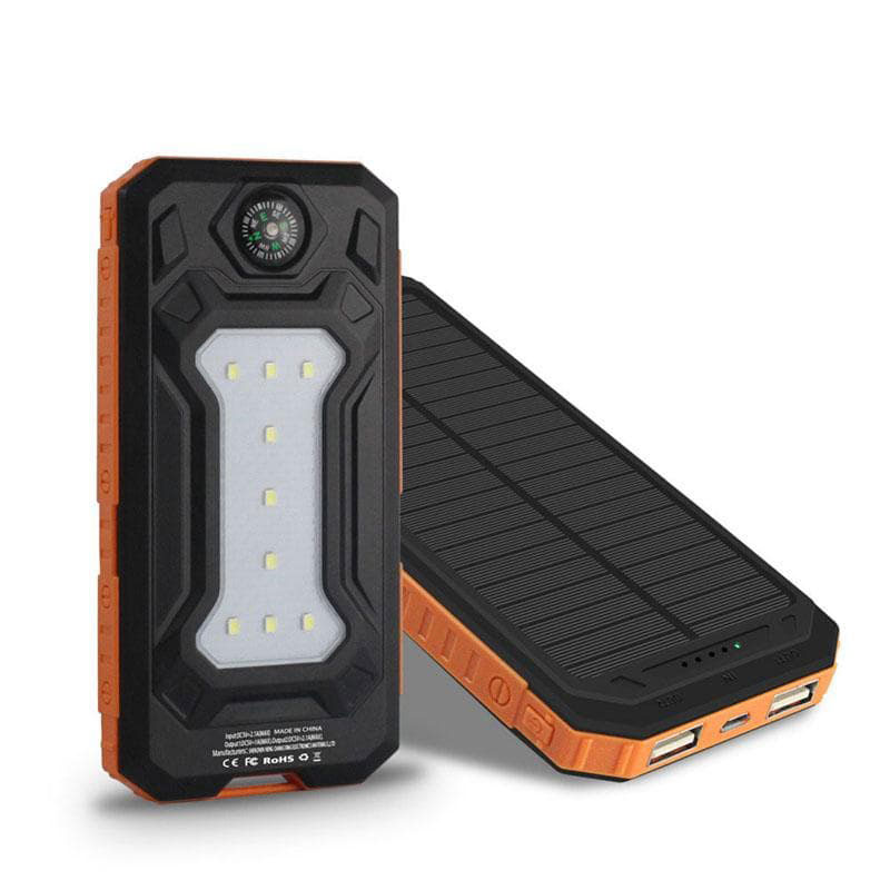 orange solar powerbank