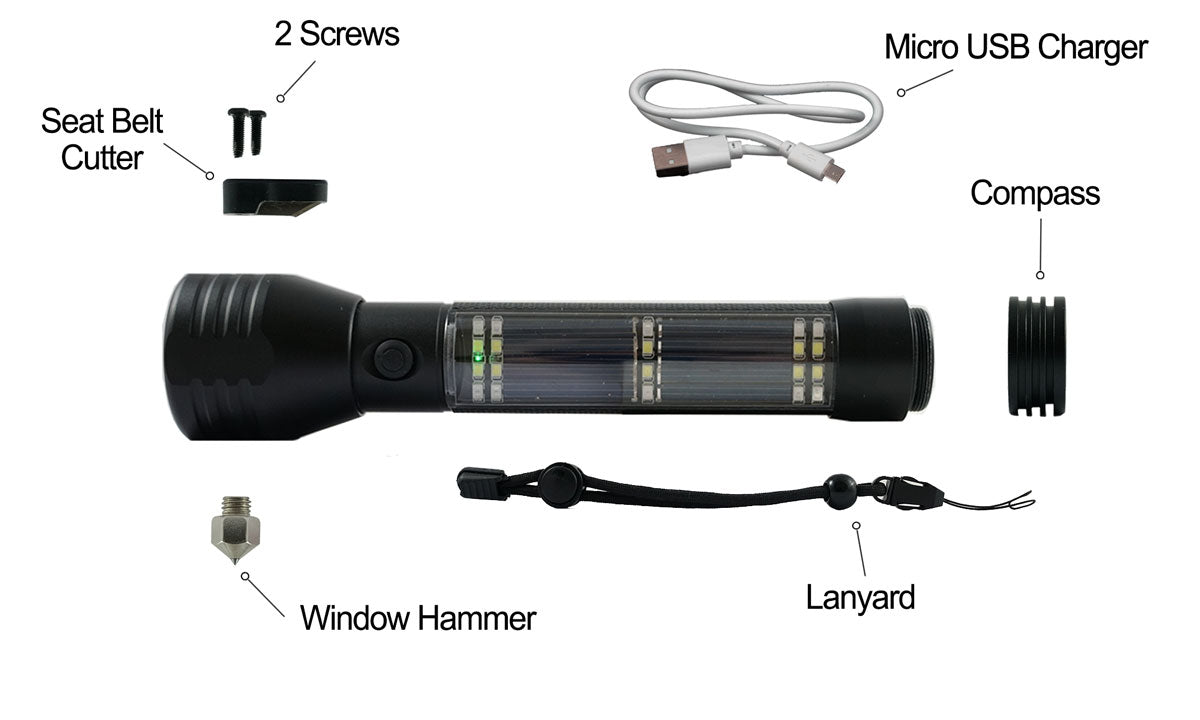 parts for the patriot flashlight beacon