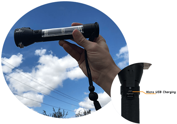 Solar Powered Flashlight