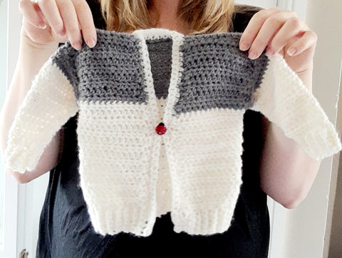 Easy crochet baby sweater pdf. Crochet something easy when you're a beginner. baby cardigans for crochet