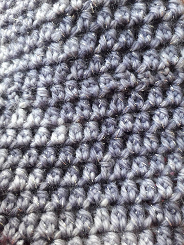 Single crochet stitch is too dense for drape