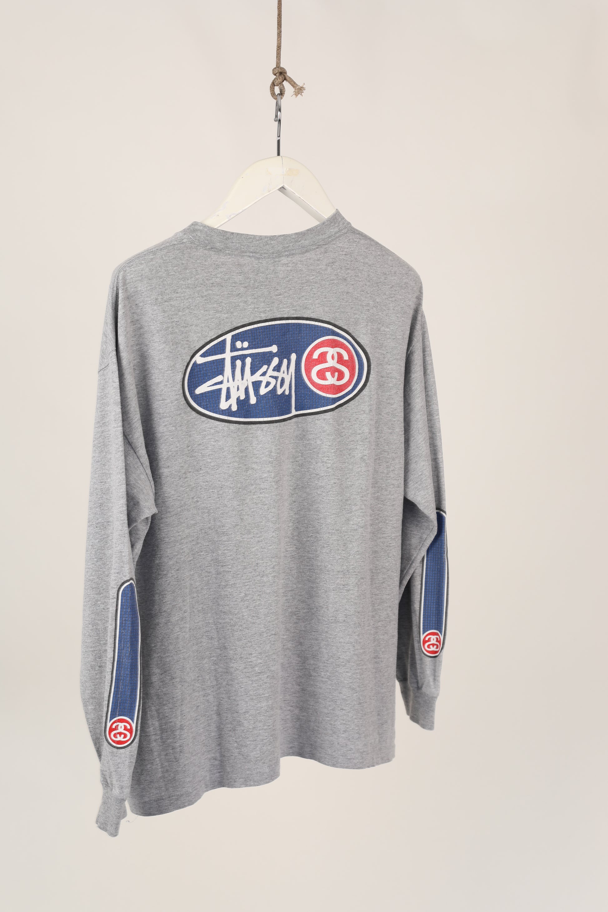 90s Stussy Long Sleeve single stitch T-shirt - Made in USA (XL