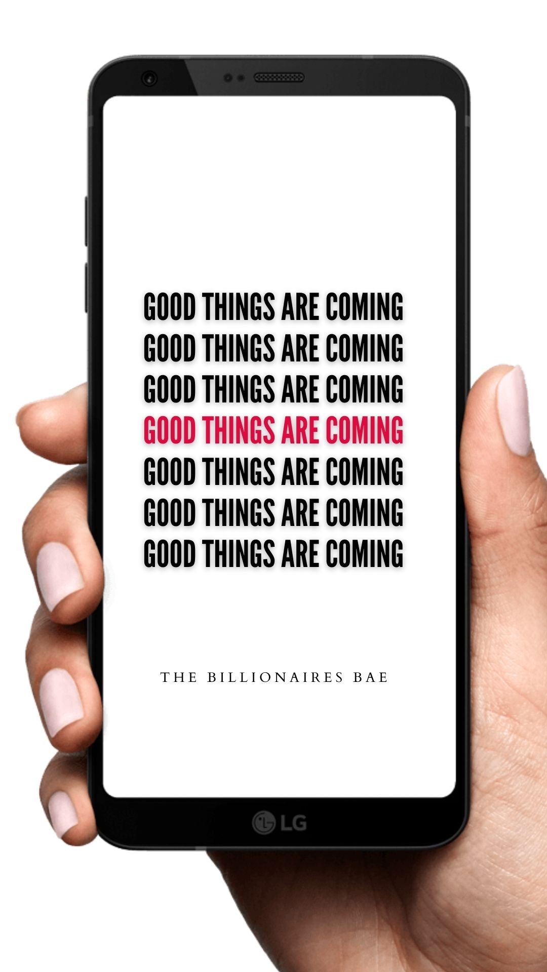 Good things are coming Inspiring motivation quote  Inspiring typography   Poster for Sale by HoneymoonHotel  Redbubble