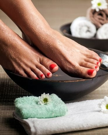 How to use our aromatherapy foot spa