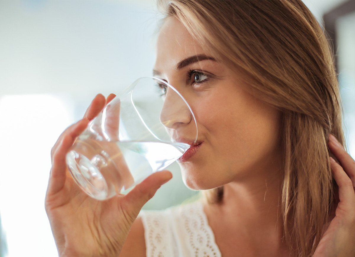 Bild der gefilterten Trinkwasserqualität