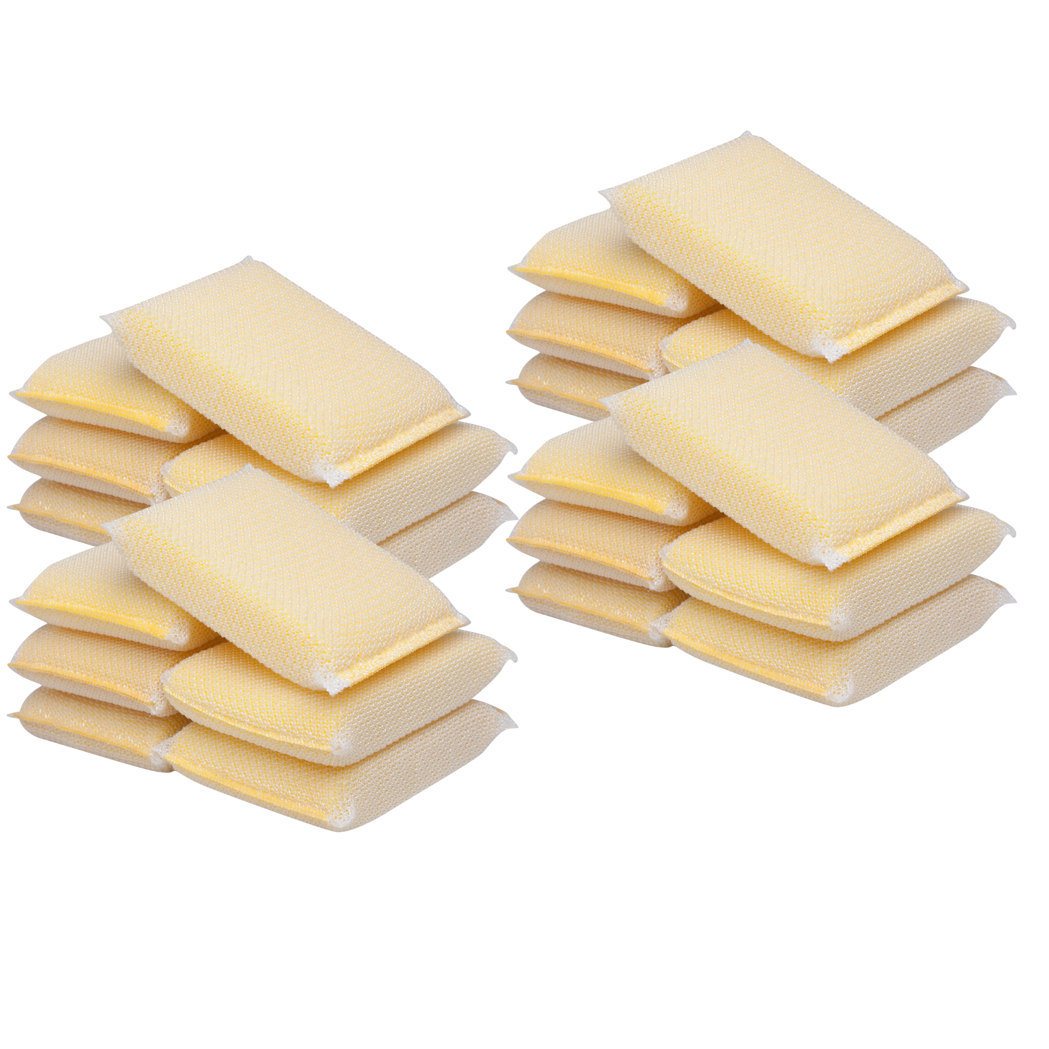 LTWHOME Yellow Extra Large Tile Grout Sponge Cleaning and Washing