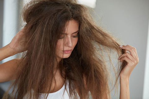 tangled hair