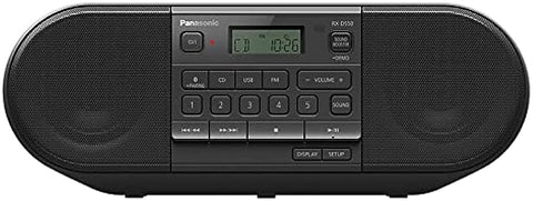 Radio portable Panasonic avec CD, Bluetooth et USB RX-D550 :