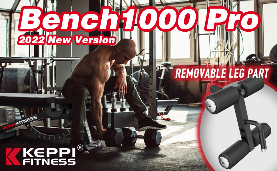 Keppi Weight Bench 1000 Pro - 2023 Version – Keppi Fitness