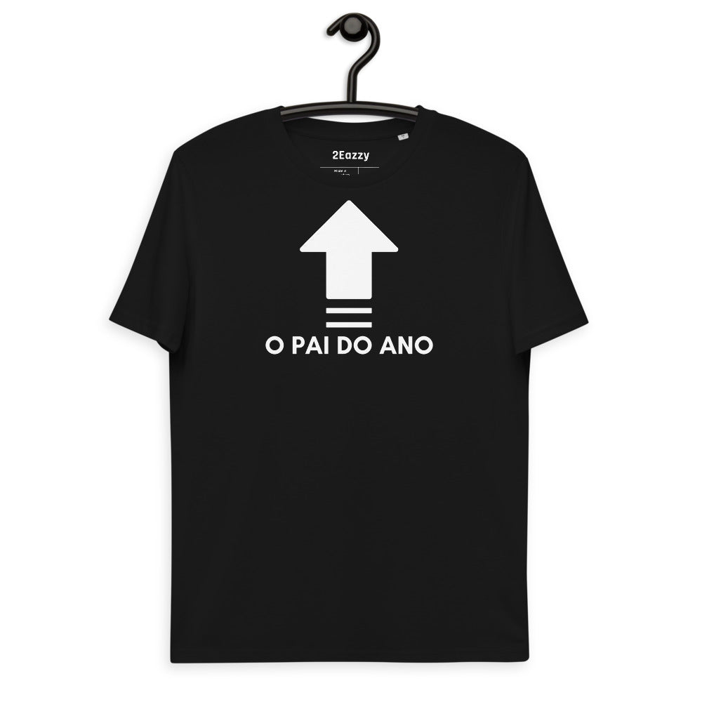 T-shirt Homem Algodão Orgânico O Pai do Ano