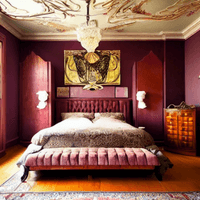 Art Nouveau Style Bedroom