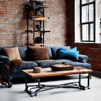 Industrial Living Room Furniture