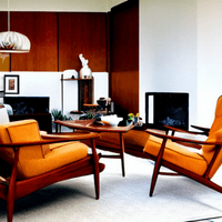 Mid-Century Modern Living Room Furniture 