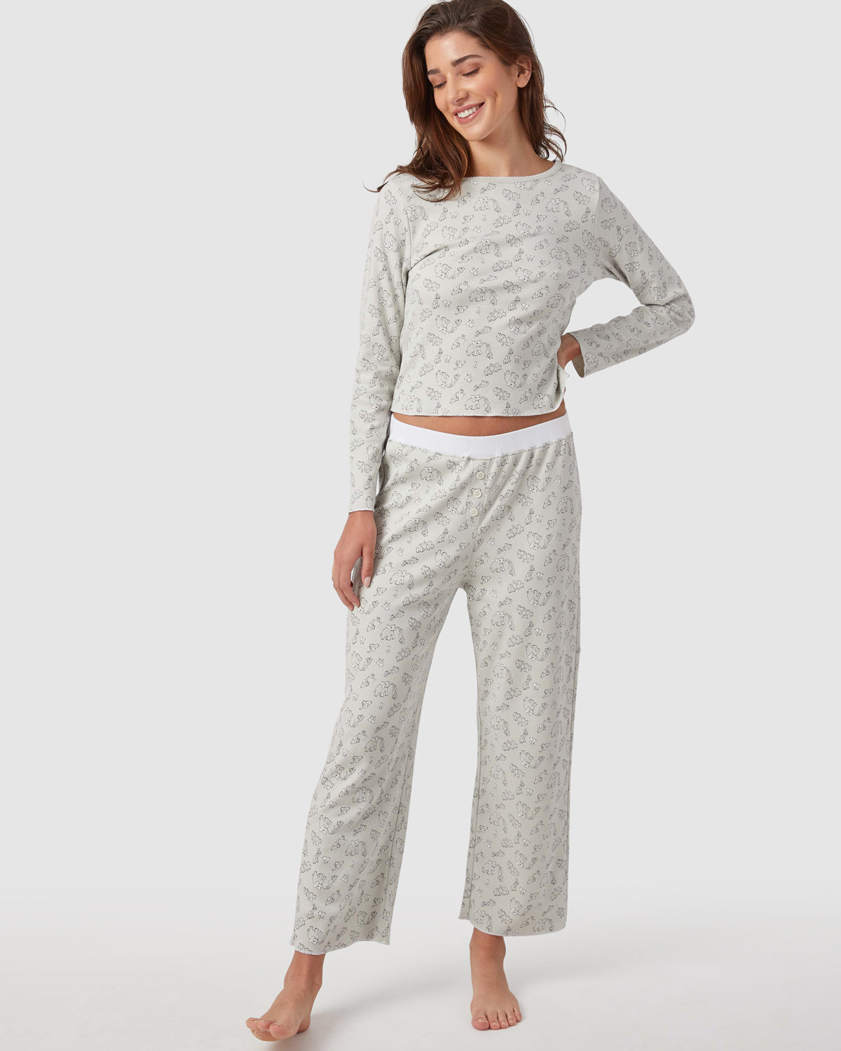 Ellie Pajama Set In Dew