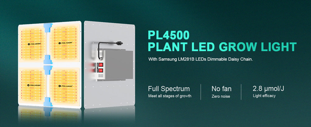 phlizon pl4500 450w led grow light