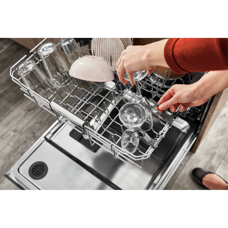44 dBA Dishwasher in PrintShield™ Finish with FreeFlex™ Third Rack KDFM404KBS
