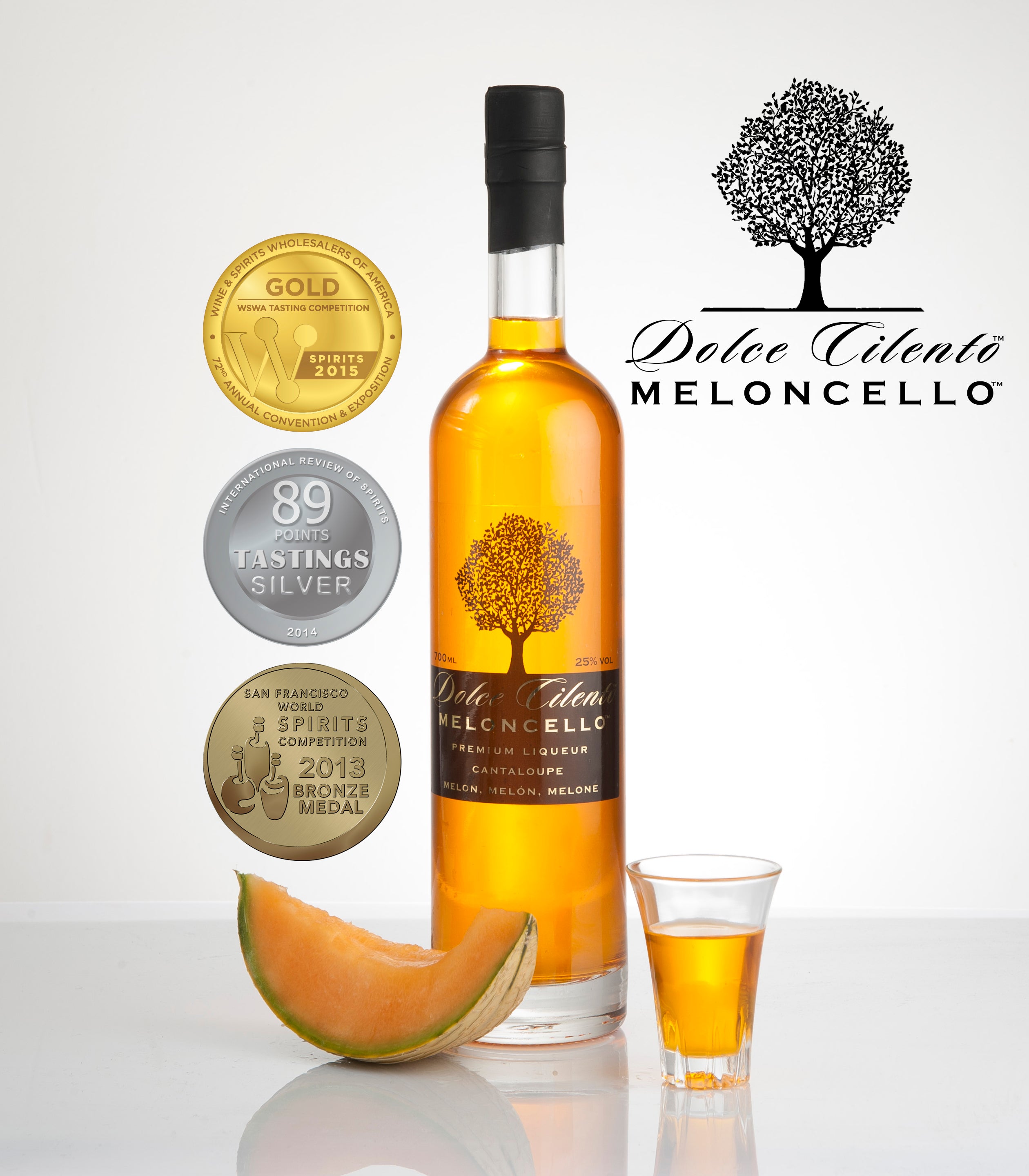 Shop 🍈 Meloncello, Italian Melon Liquor 25%