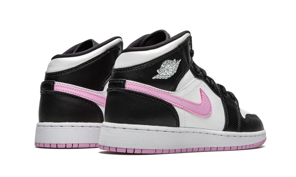 nike air jordans 1 pink and black