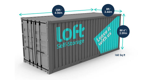 How Much Fits in a 20-Foot Container?