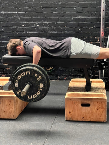 Bench Pull set up
