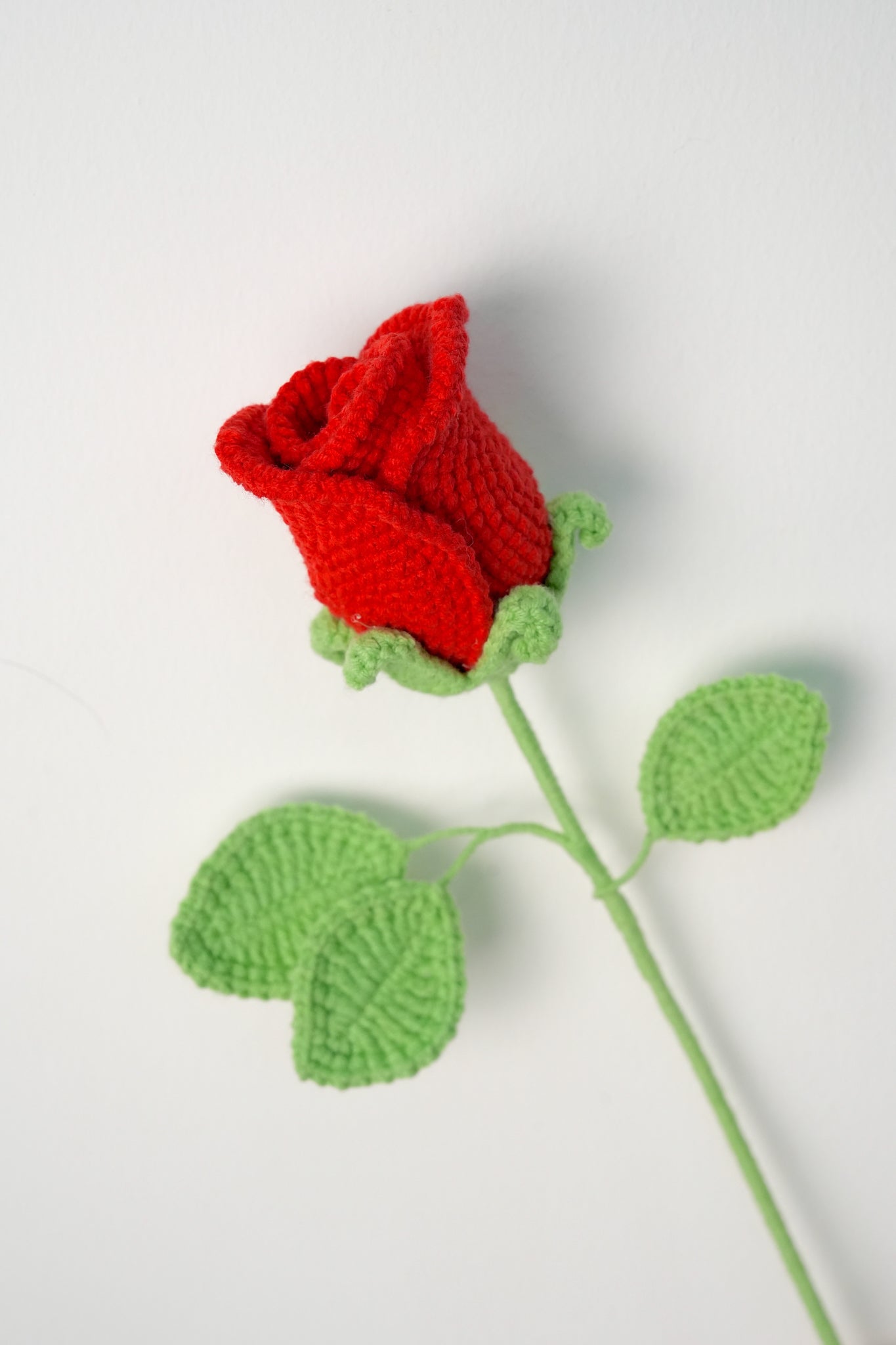 Crochet Easy Rose Pattern