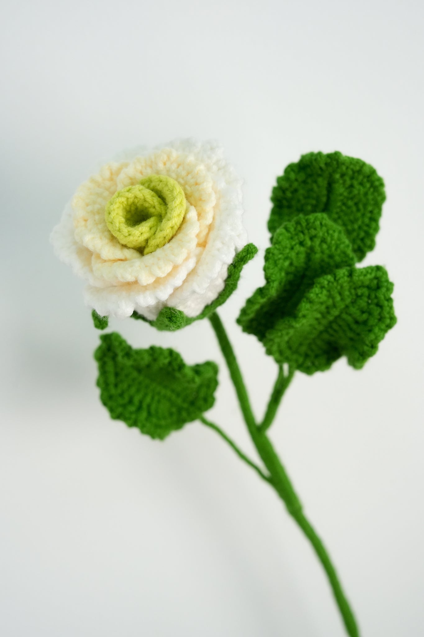 Crochet Roselle Rose Flower