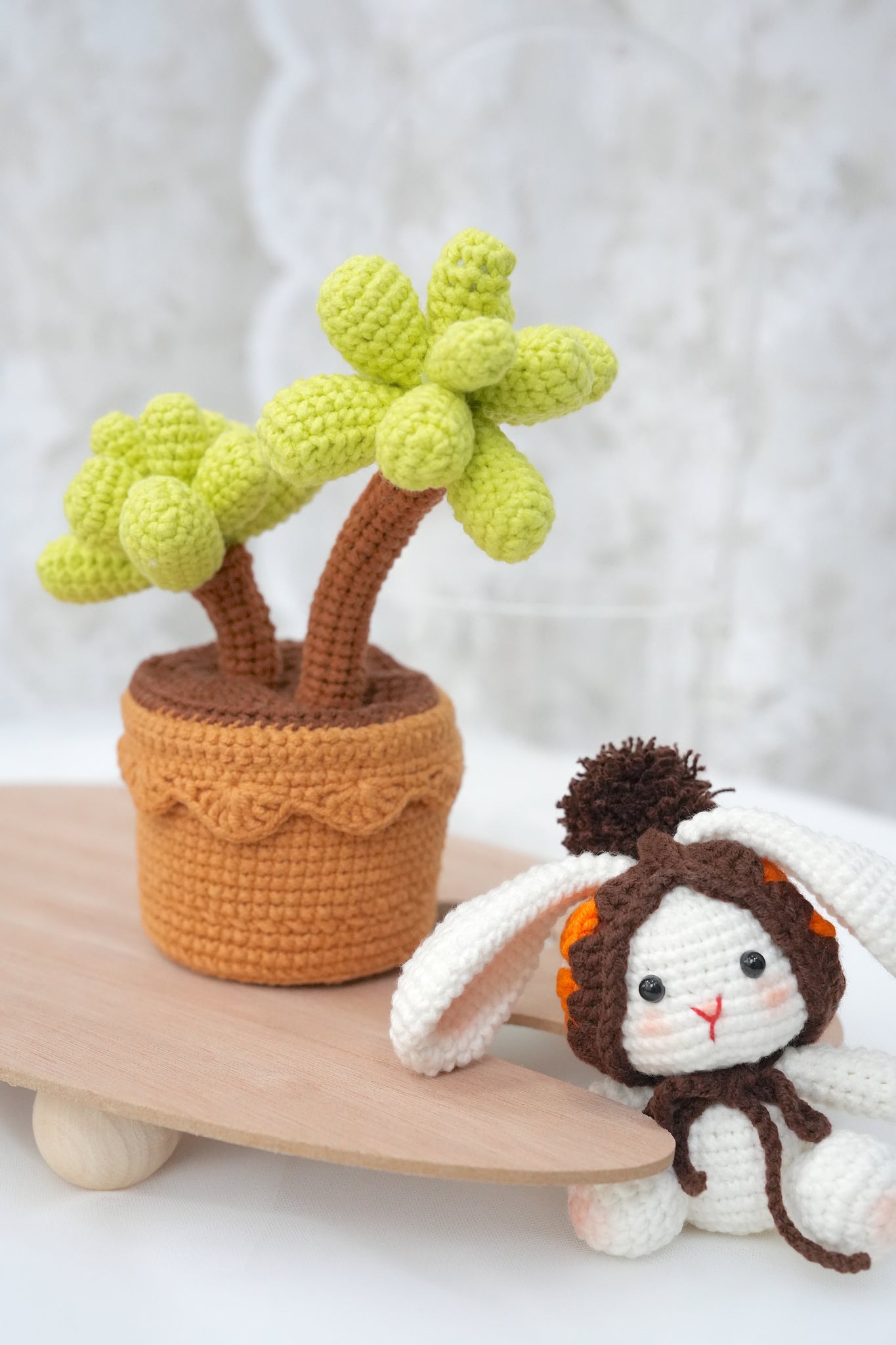 Crochet Succulent Pot Pattern Free pin