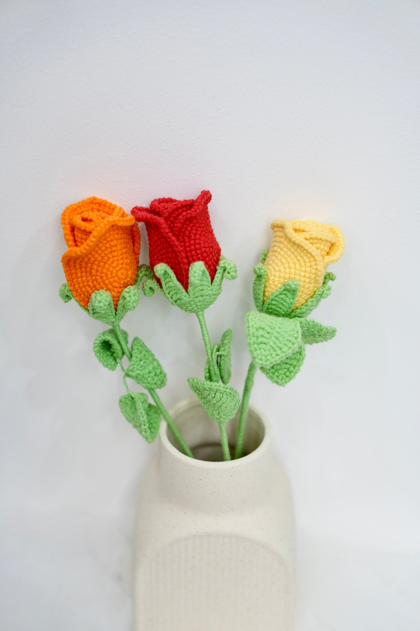 Details of Easy Rose Crochet Pattern