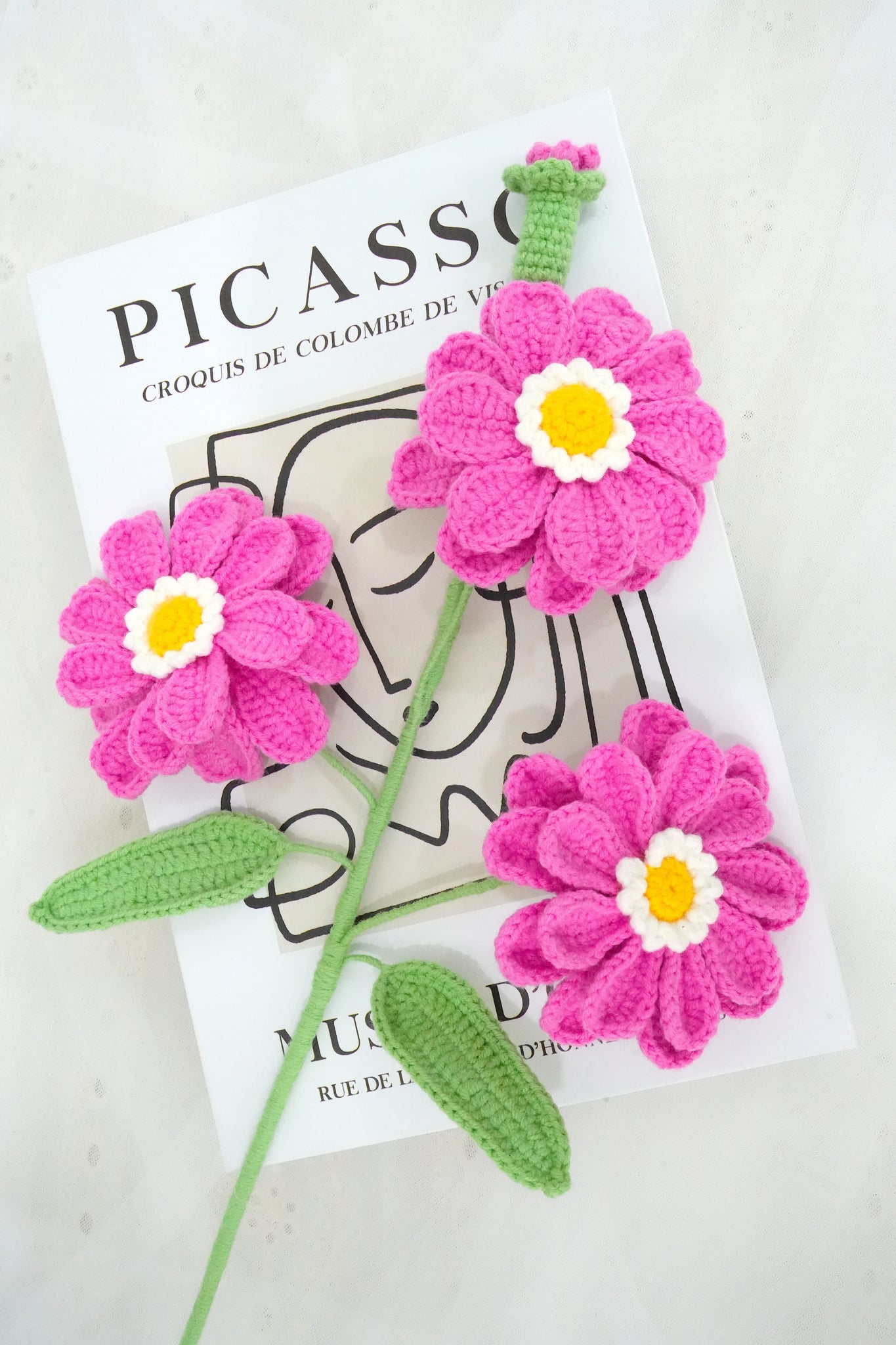 Details of Zinnia Crochet Pattern