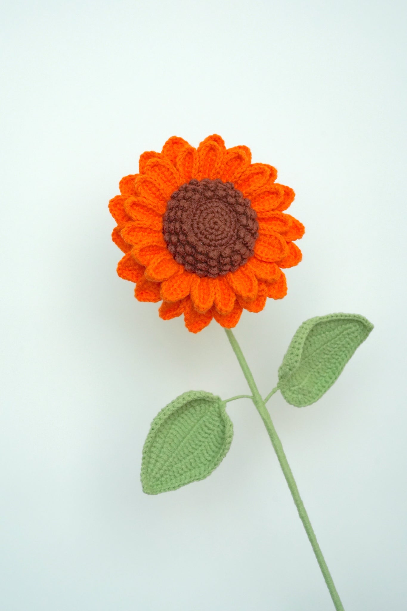 Crochet Sunflower Leaf