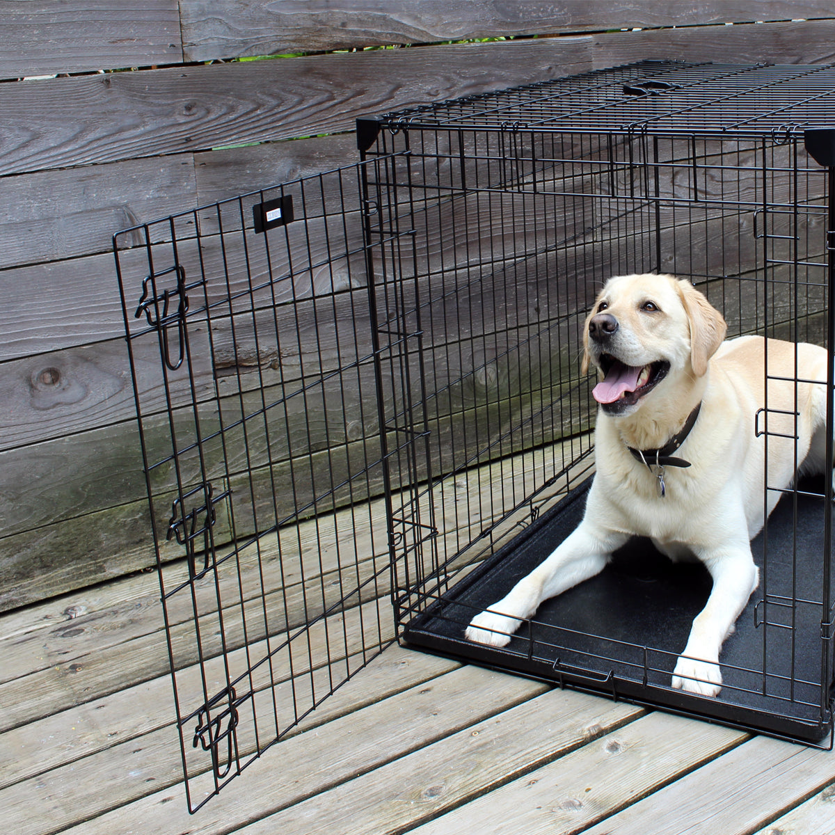 Lucky Dog® Dwell Series Crate® with Sliding Side Door