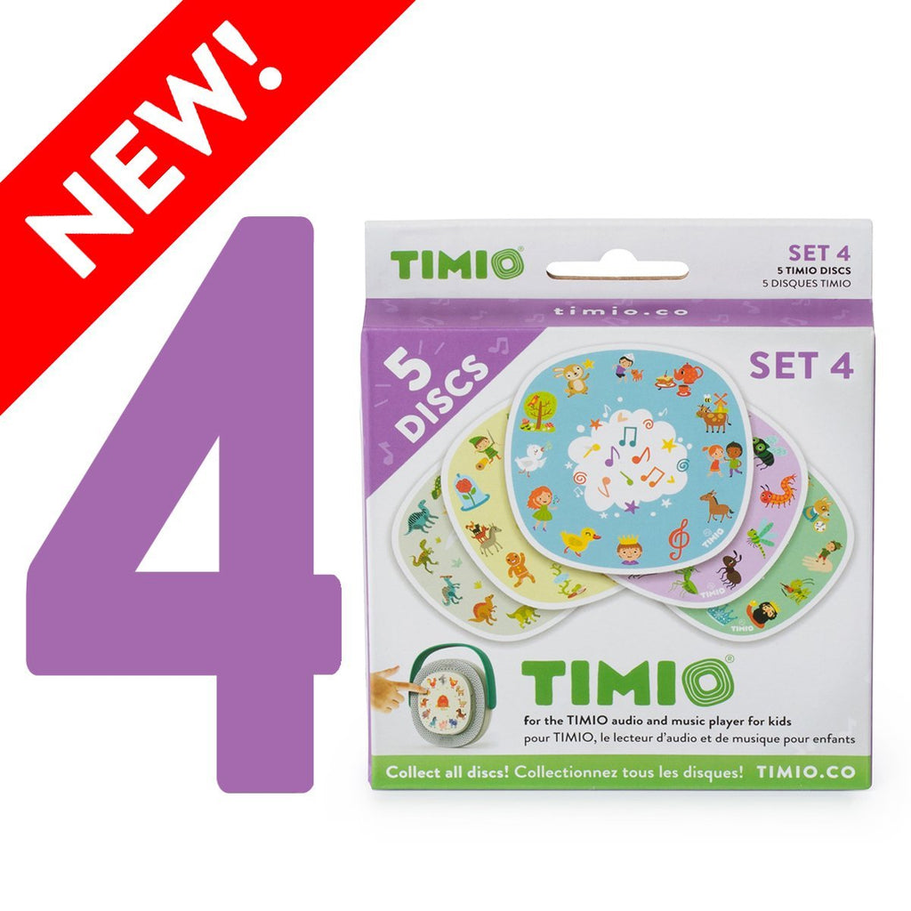 Timio Lecteur Audio + 5 disques - BABYmatters
