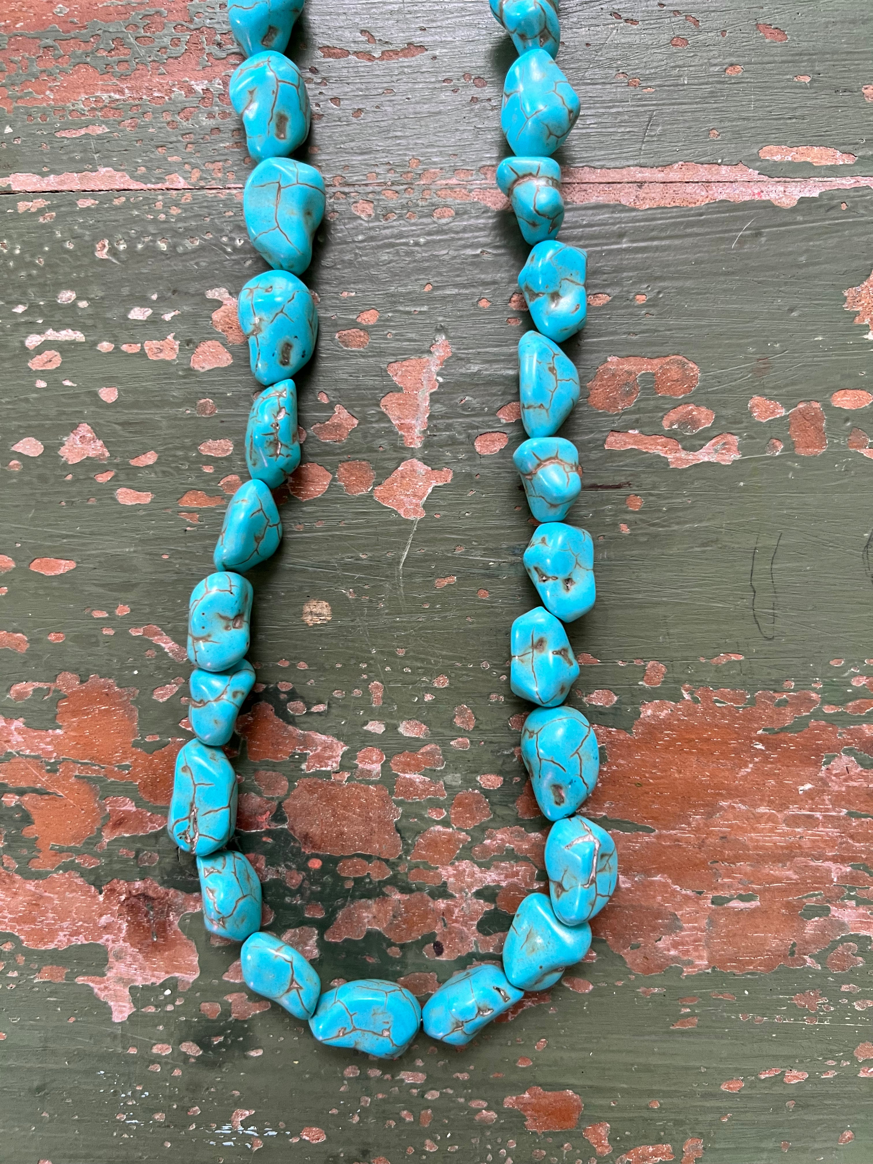 Chunky Turquoise Necklace