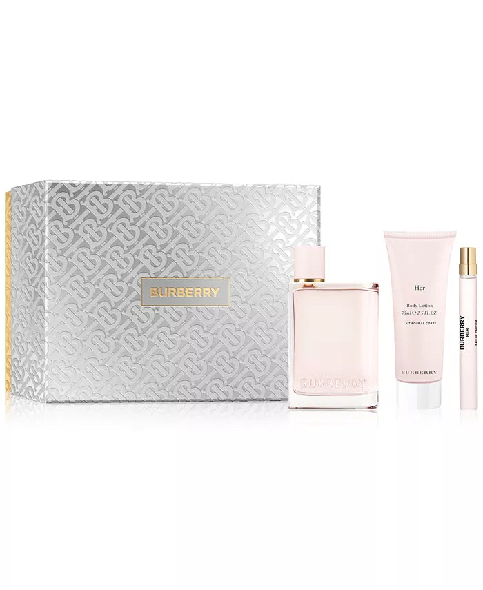 Burberry Her Eau de Parfum 3-Piece Gift Set – Oh Beauty