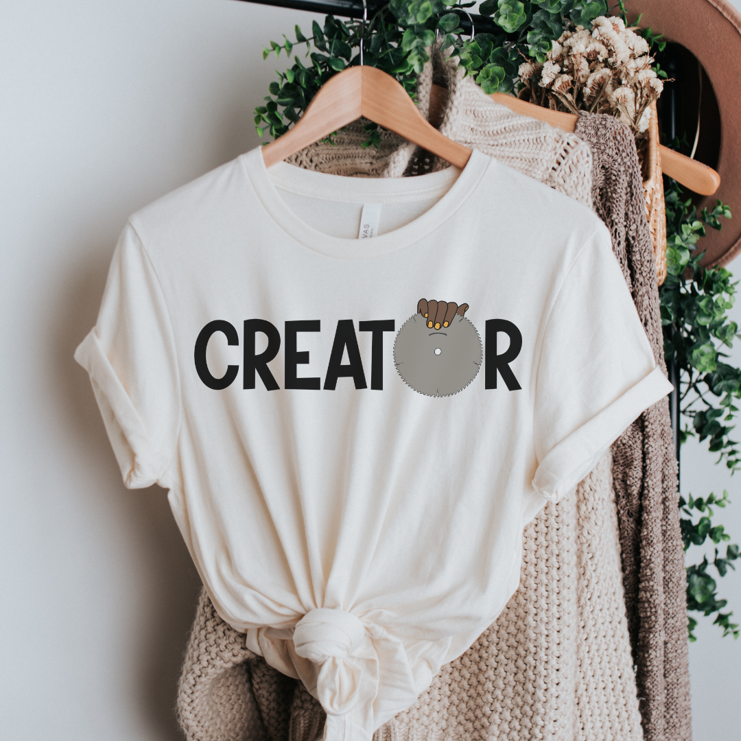 Creator T-shirt, Woodworker T-shirt