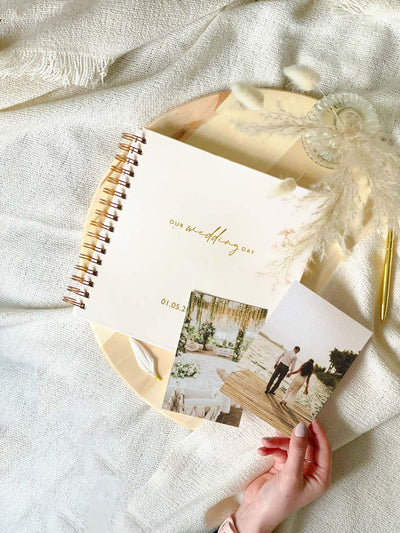 WEdding Combo Guestbook and Photo Album, Personalised Photo album