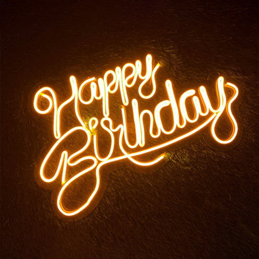 Colourful Happy Birthday Neon Sign freeshipping - Neonzastudio –  acrylicsheetsindia
