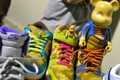 Nike SB Papa Mama Baby Bearbrick Sneakers